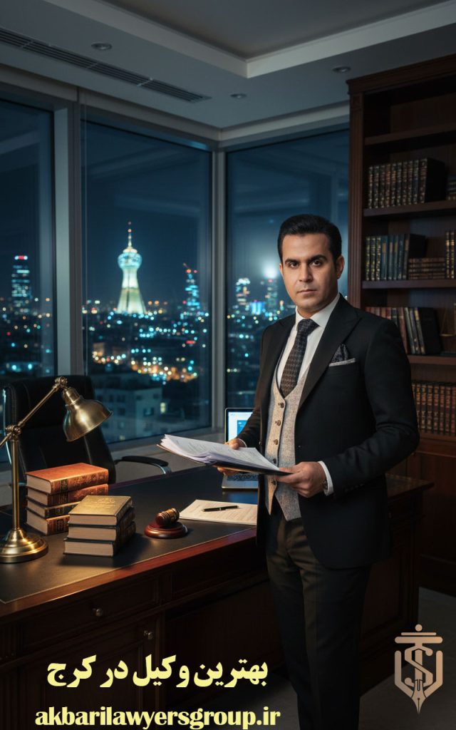 بهترین وکیل در کرج | مشاوره حقوقی معتبر | گروه اکبری