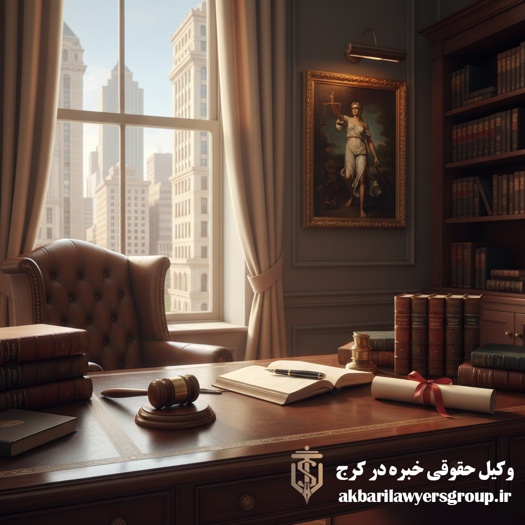 وکیل حقوقی خبره در کرج | وکیل متخصص | گروه اکبری