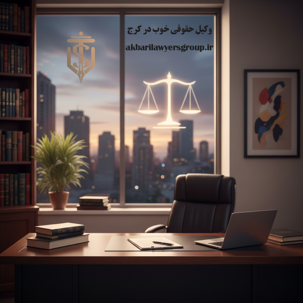 وکیل حقوقی خوب در کرج | وکیل پایه یک دادگستری | اکبری