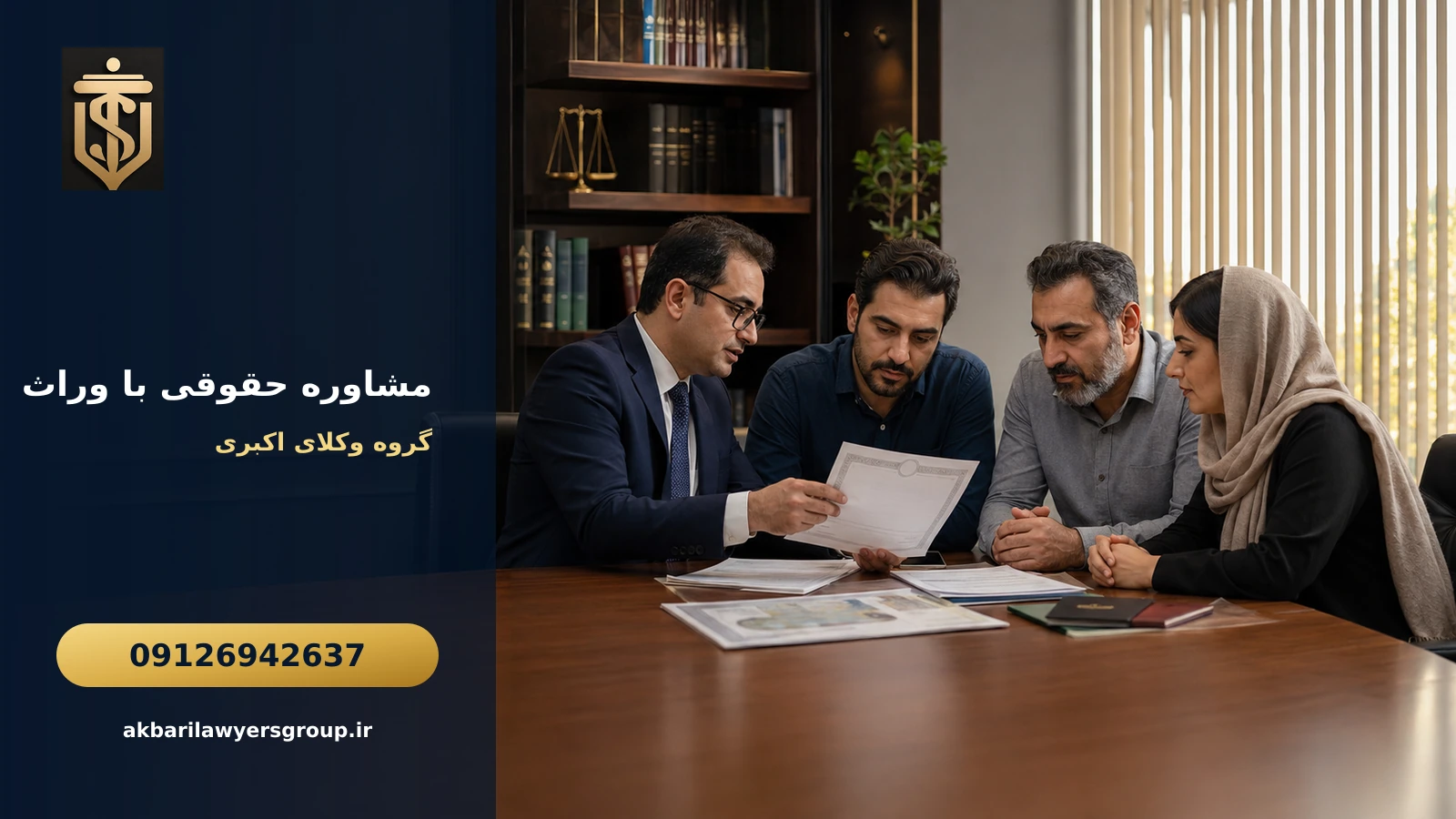 مشاوره وراث برای تقسیم ترکه در کرج